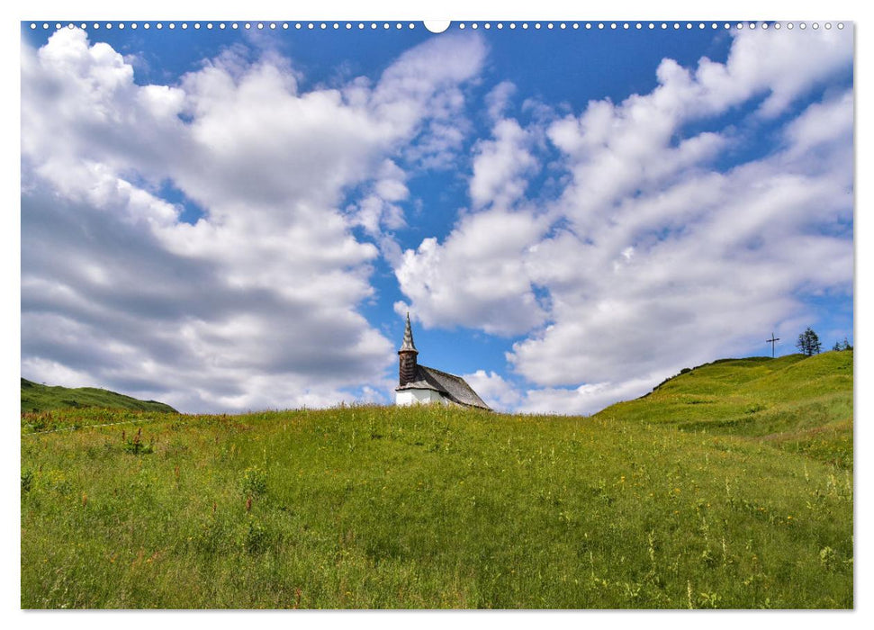 Romantische Kirchen und Kapellen (CALVENDO Wandkalender 2025)