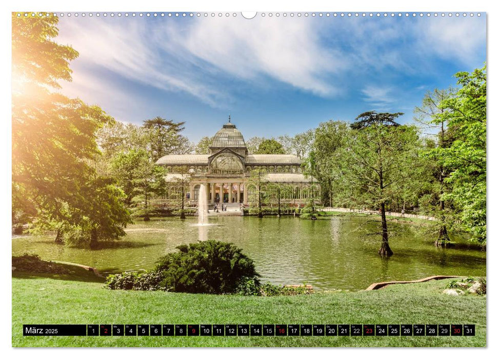 Madrid entdecken (CALVENDO Premium Wandkalender 2025)