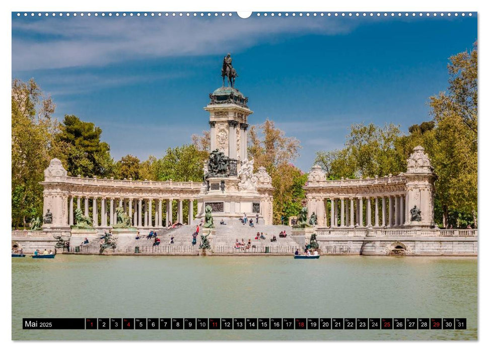 Madrid entdecken (CALVENDO Premium Wandkalender 2025)