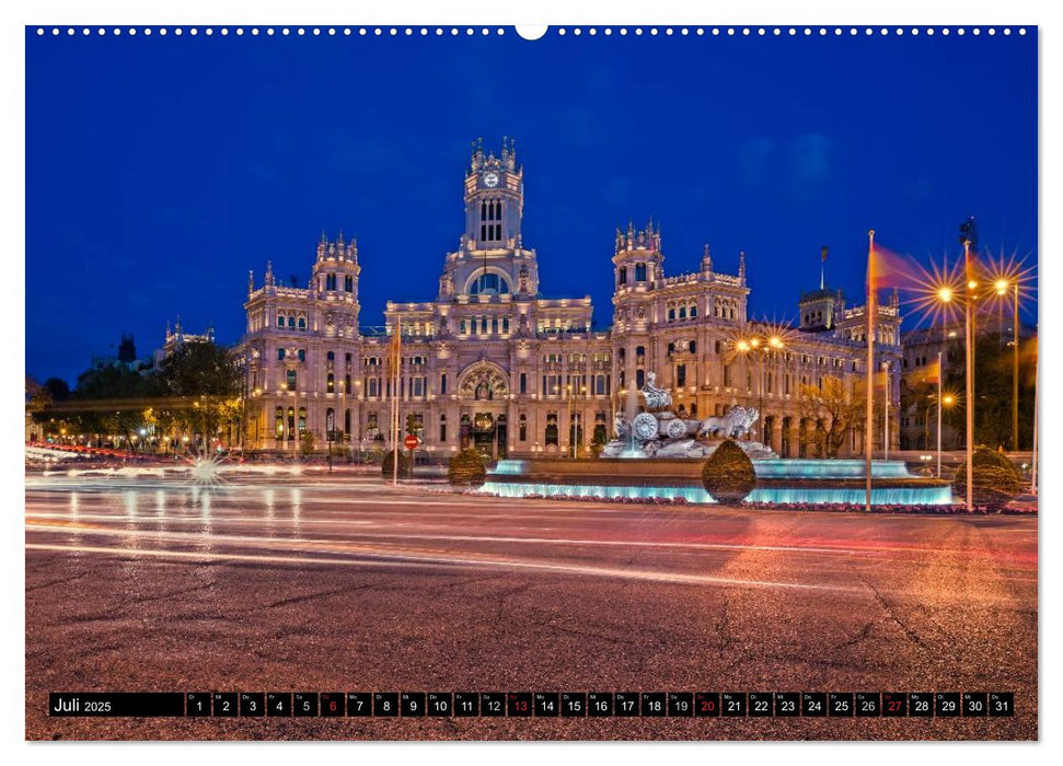 Madrid entdecken (CALVENDO Premium Wandkalender 2025)