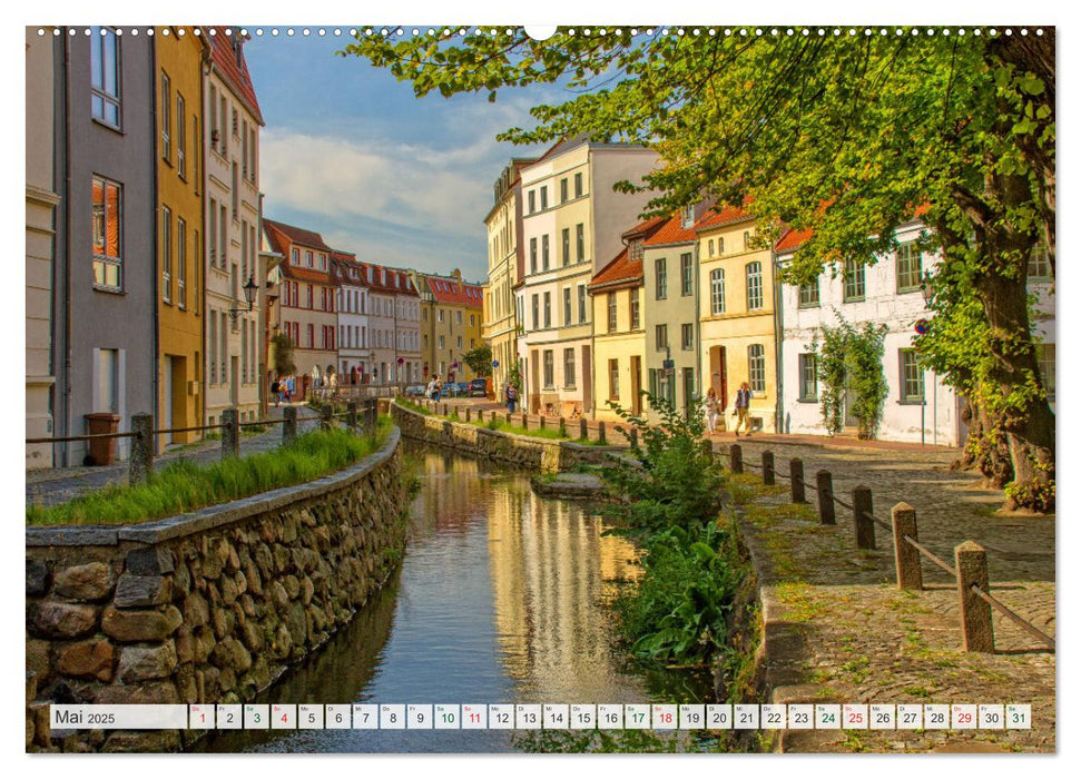 Wismar – Eine Hansestadt mit viel Charme (CALVENDO Premium Wandkalender 2025)