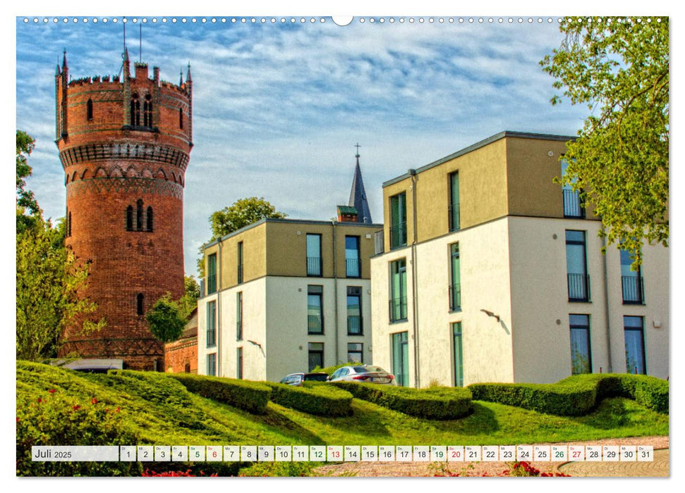 Wismar – Eine Hansestadt mit viel Charme (CALVENDO Premium Wandkalender 2025)