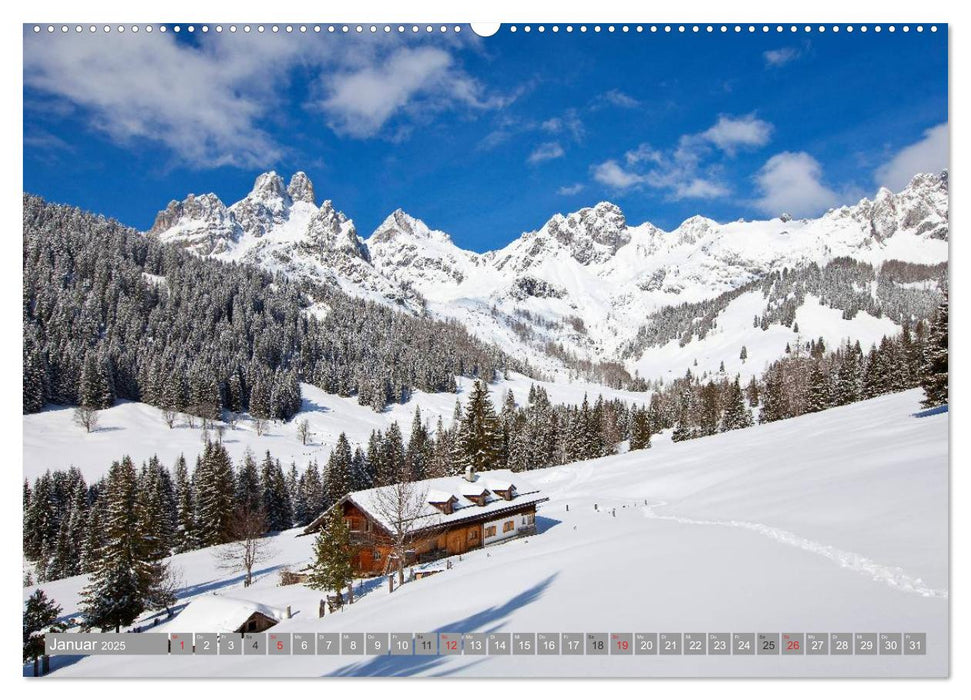 Die Bischofsmütze im schönen Salzburger Land (CALVENDO Wandkalender 2025)