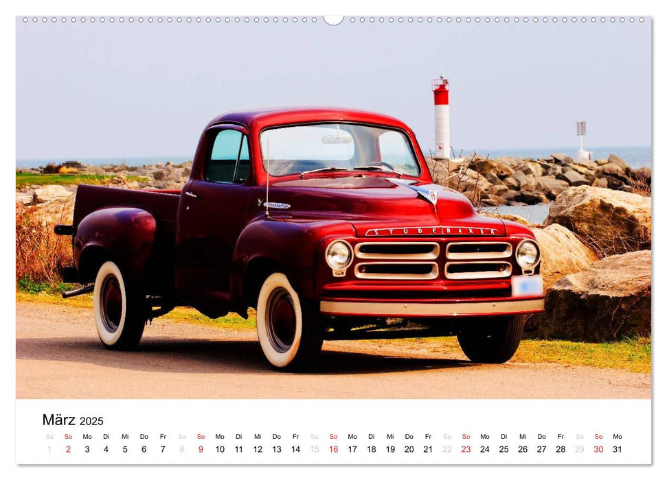 Nord-Amerikanische Pickup's (CALVENDO Premium Wandkalender 2025)