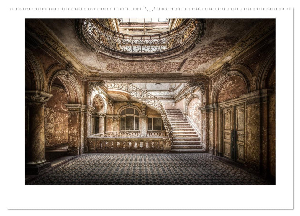 Lost Places - verlassene Orte vergangener Glanz (CALVENDO Premium Wandkalender 2025)