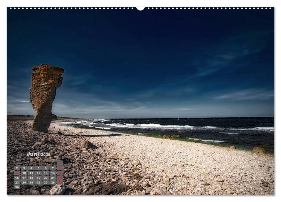 Raukar - Gotlands bizarre Felsen (CALVENDO Premium Wandkalender 2025)