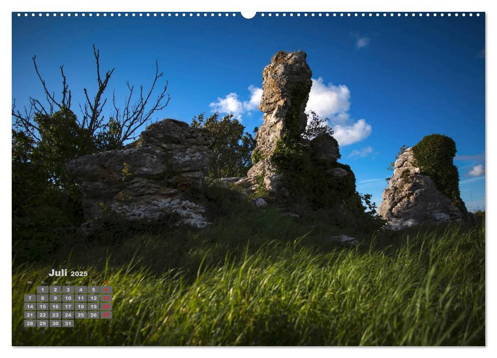 Raukar - Gotlands bizarre Felsen (CALVENDO Premium Wandkalender 2025)