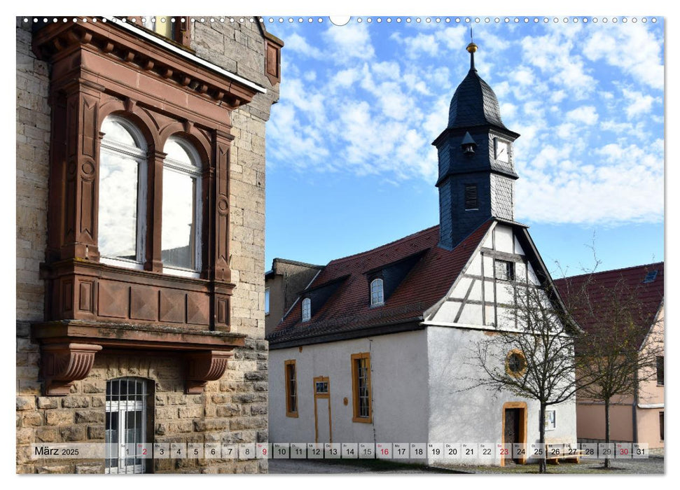 Wunderbares Thüringen - besondere Dorfkirchen (CALVENDO Premium Wandkalender 2025)