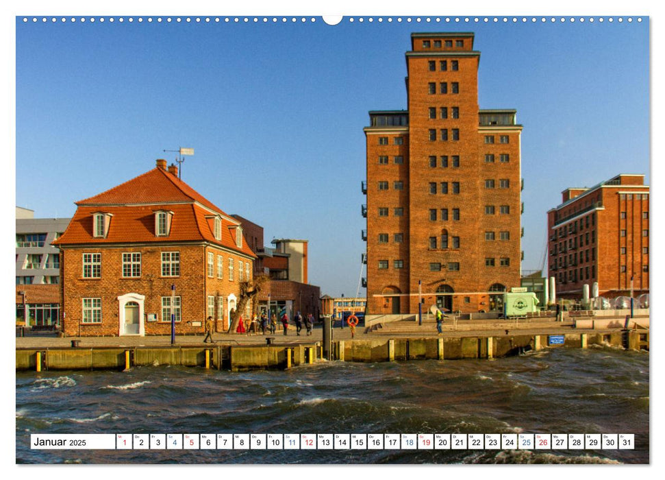 Stadt Wismar 2025 (CALVENDO Premium Wandkalender 2025)