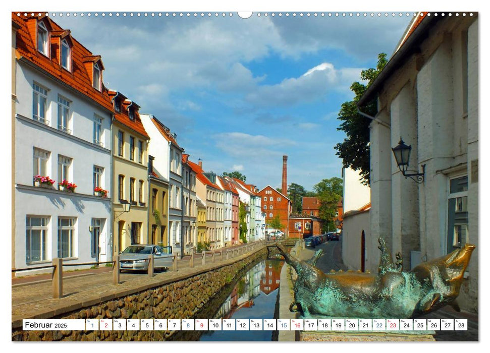 Stadt Wismar 2025 (CALVENDO Premium Wandkalender 2025)