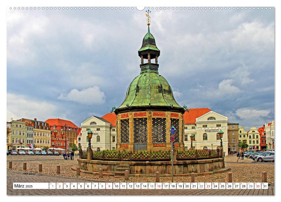 Stadt Wismar 2025 (CALVENDO Premium Wandkalender 2025)