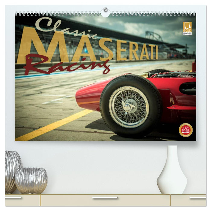 Classic Maserati Racing (CALVENDO Premium Wandkalender 2025)