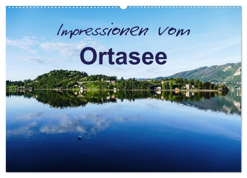 Impressionen vom Ortasee (CALVENDO Wandkalender 2025)