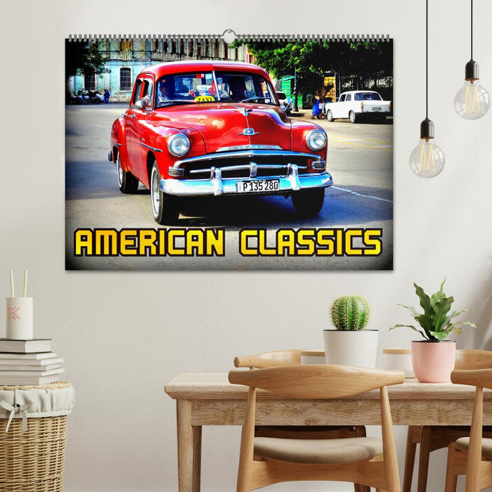 American Classics (CALVENDO Wandkalender 2025)