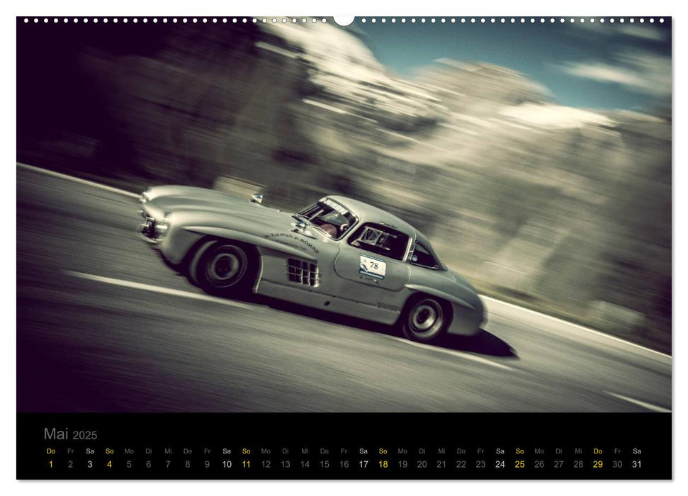 Mercedes Benz 300SL - Racing (CALVENDO Wandkalender 2025)