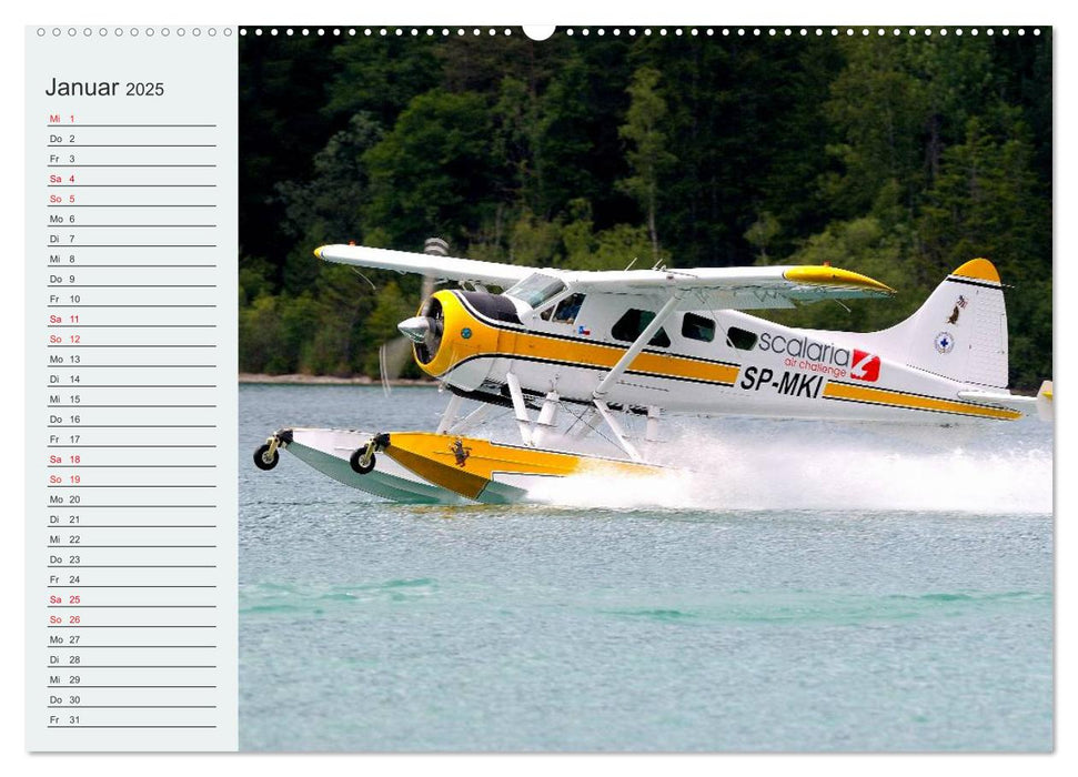 Faszination Wasserflugzeuge (CALVENDO Premium Wandkalender 2025)