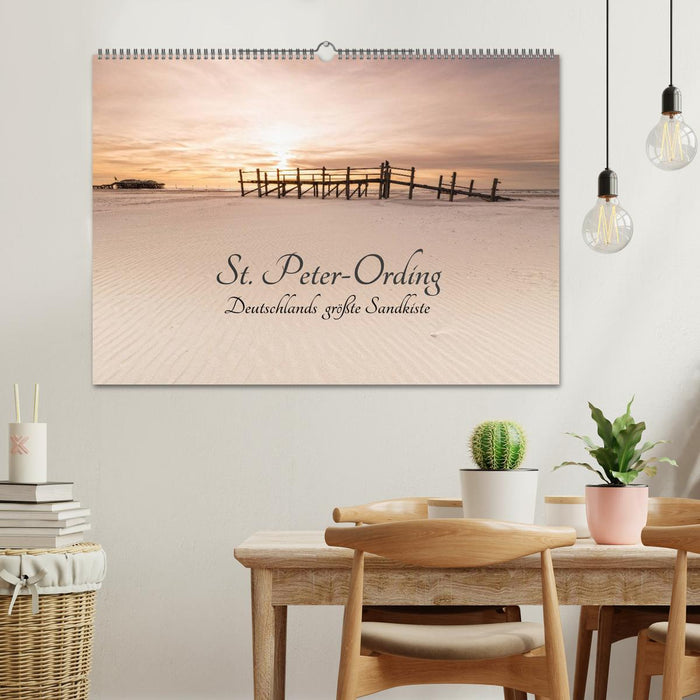 St. Peter-Ording. Deutschlands größte Sandkiste (CALVENDO Wandkalender 2025)