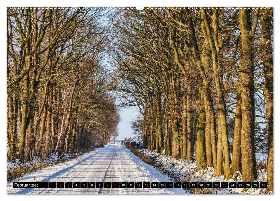 Malerischer Niederrhein (CALVENDO Wandkalender 2025)