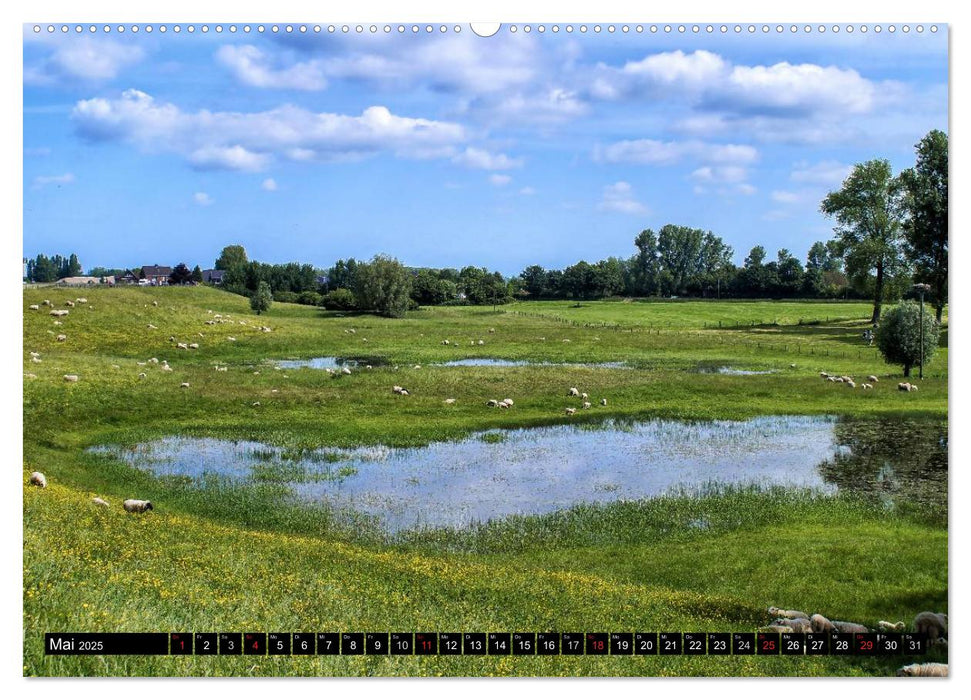 Malerischer Niederrhein (CALVENDO Wandkalender 2025)