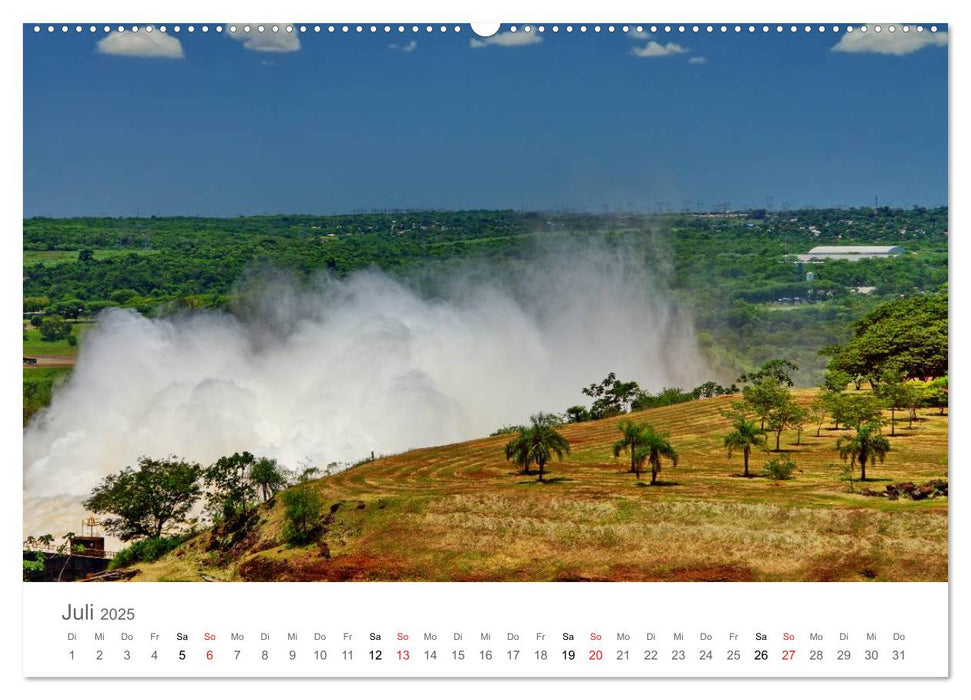 Itaipu - das Wasserkraftwerk (CALVENDO Premium Wandkalender 2025)