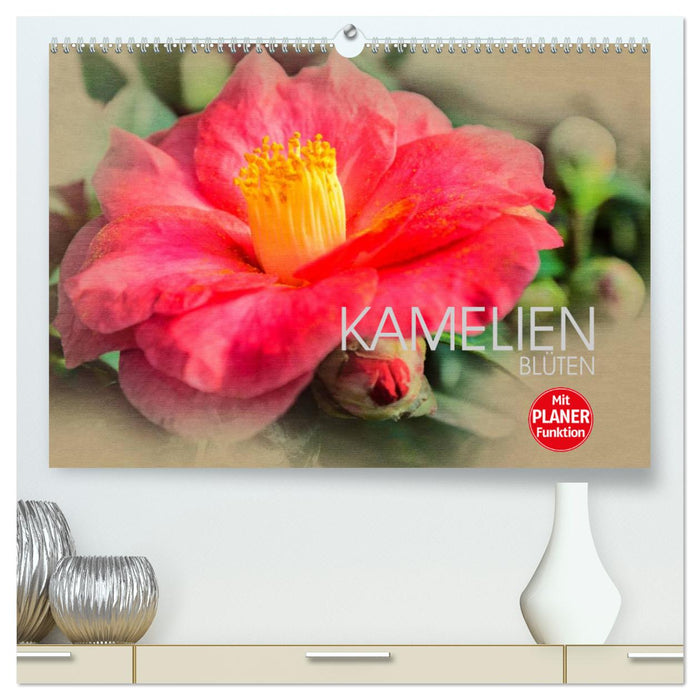 Kamelien Blüten (CALVENDO Premium Wandkalender 2025)