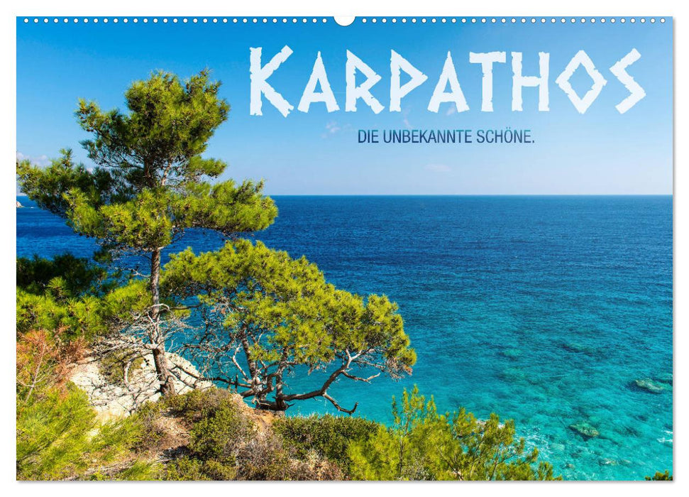 Karpathos – die unbekannte Schöne (CALVENDO Wandkalender 2025)