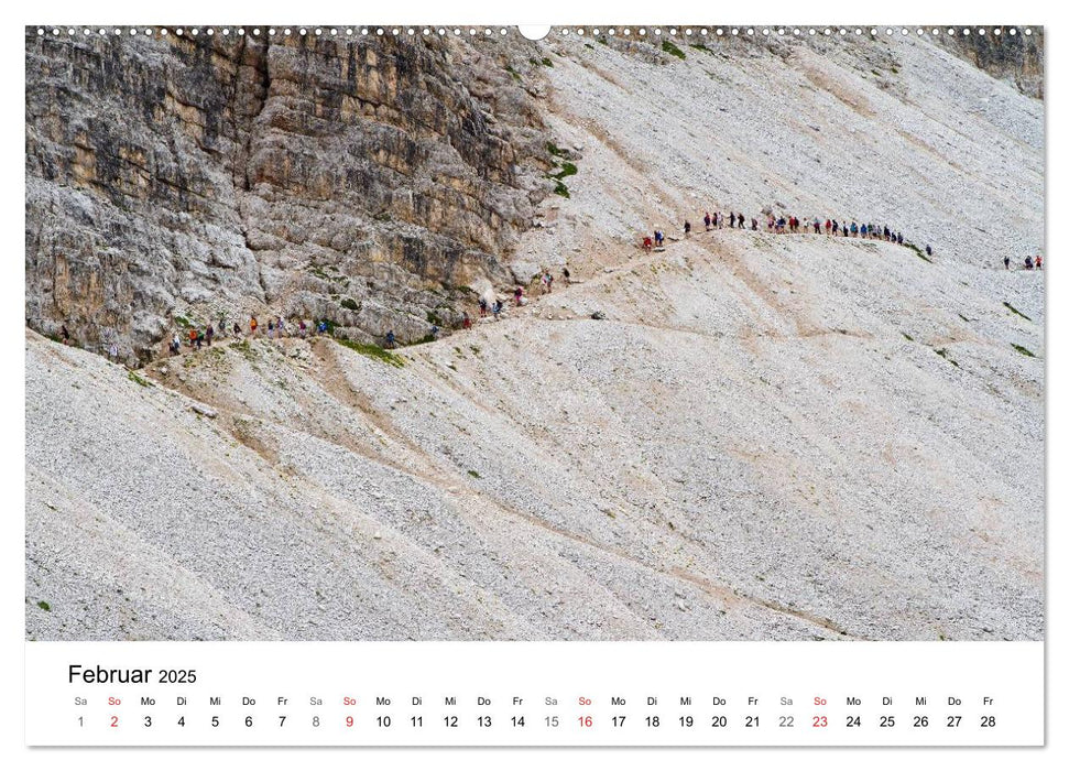 Wege durchs neue Jahr (CALVENDO Wandkalender 2025)