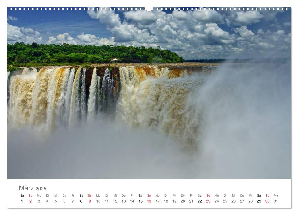 Nationalpark Iguazú Argentinien (CALVENDO Premium Wandkalender 2025)