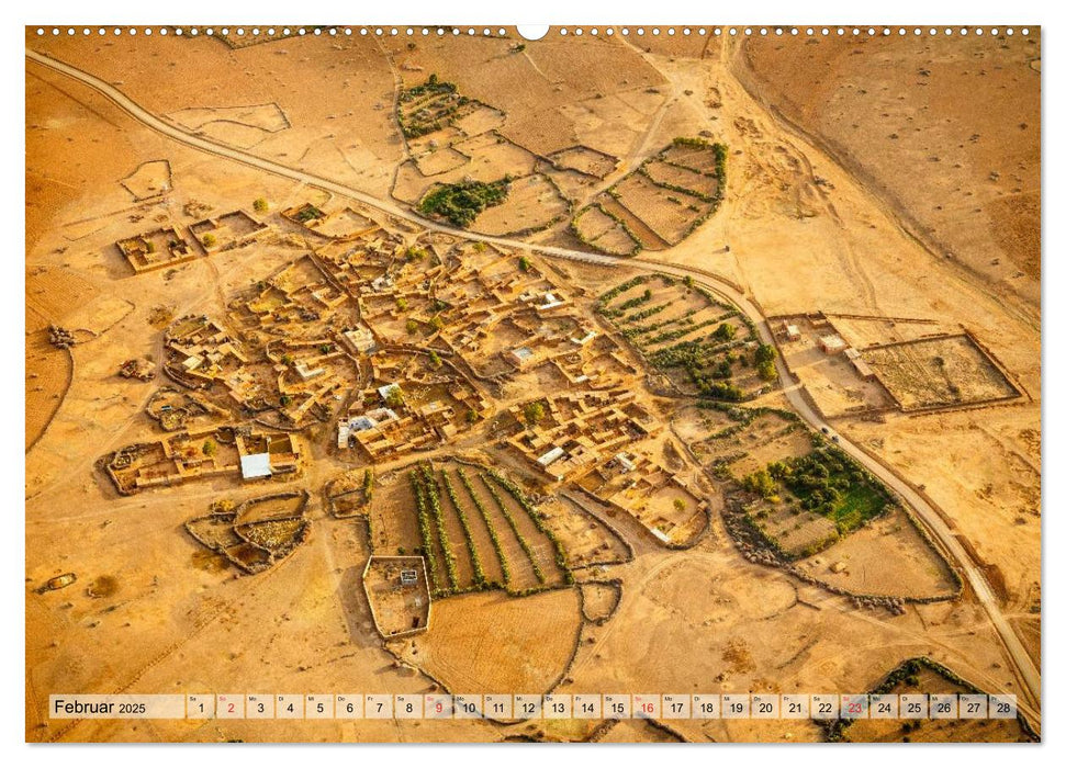 Marokko: Marrakesch, Atlas, Sahara, Fès (CALVENDO Premium Wandkalender 2025)