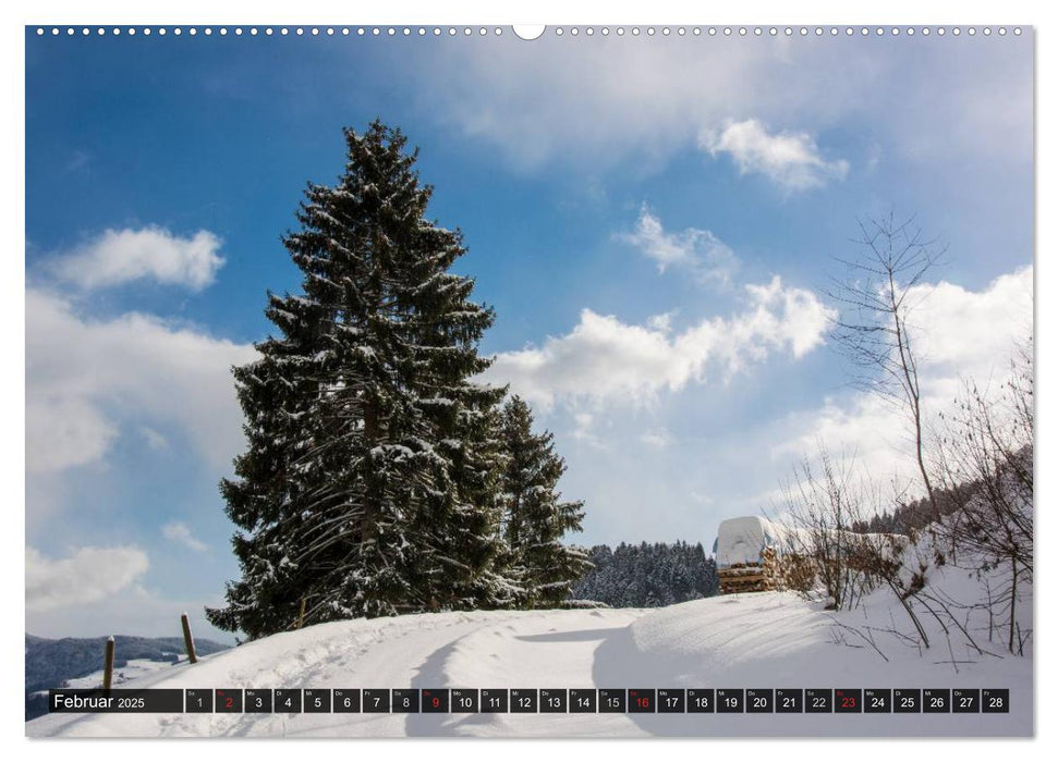 Eindrucksvolle Landschaften (CALVENDO Premium Wandkalender 2025)