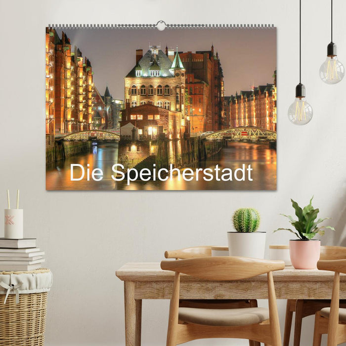 Die Speicherstadt (CALVENDO Wandkalender 2025)