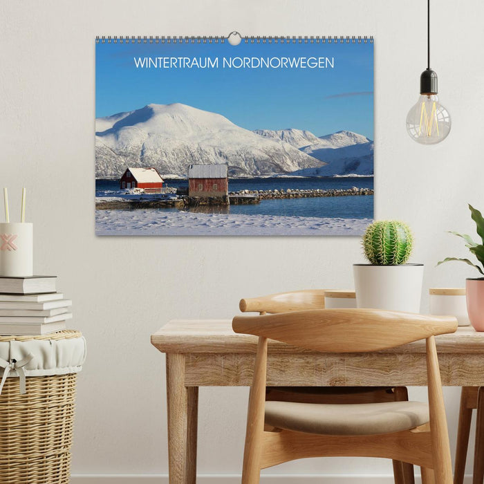 Wintertraum Nordnorwegen (CALVENDO Wandkalender 2025)