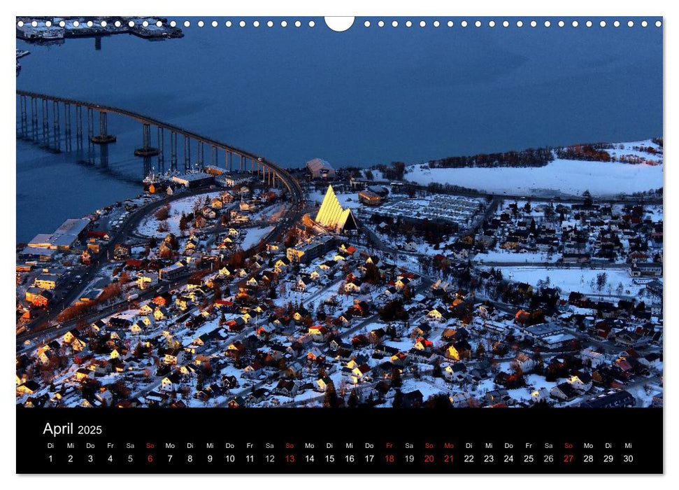 Wintertraum Nordnorwegen (CALVENDO Wandkalender 2025)