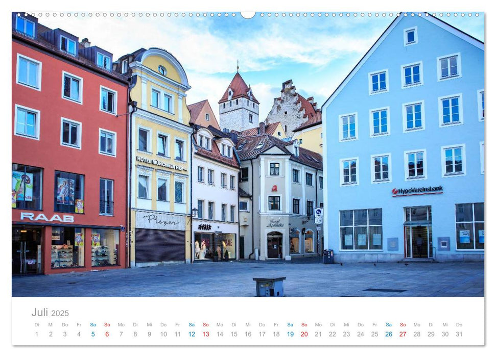 Regensburg - Welterbestadt an der Donau (CALVENDO Premium Wandkalender 2025)