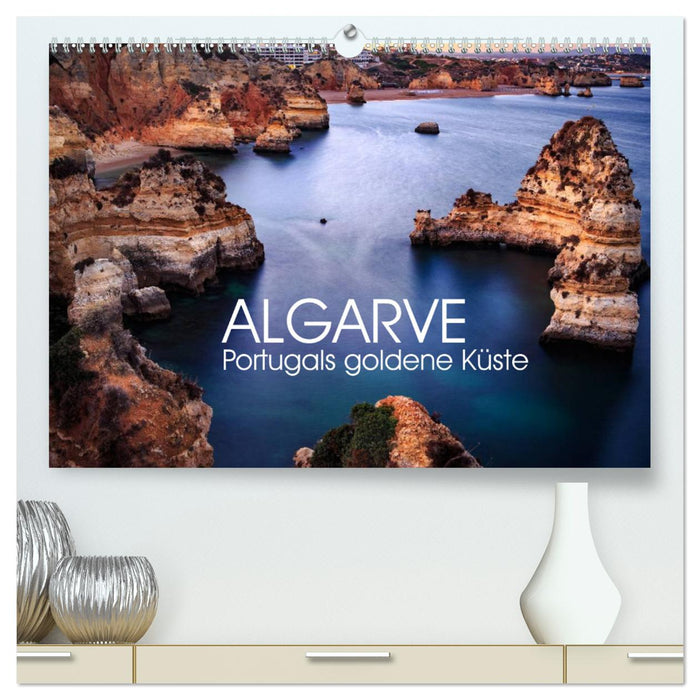 Algarve - Portugals goldene Küste (CALVENDO Premium Wandkalender 2025)