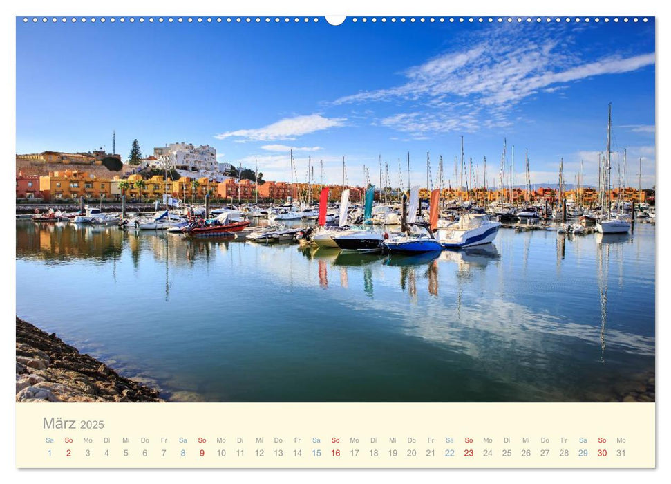 Algarve - Portugals goldene Küste (CALVENDO Premium Wandkalender 2025)