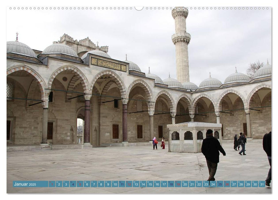 Istanbul - Stadt der tausend Gesichter (CALVENDO Premium Wandkalender 2025)