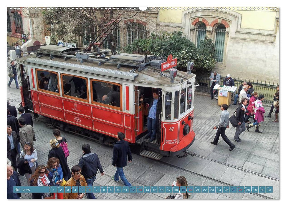 Istanbul - Stadt der tausend Gesichter (CALVENDO Premium Wandkalender 2025)