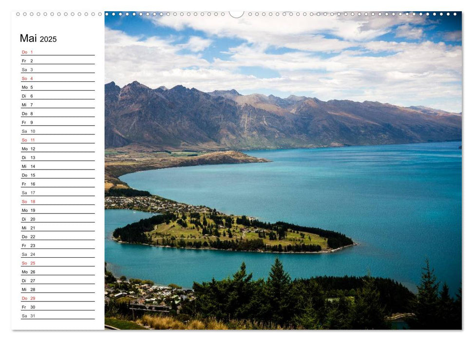 Neuseeland. Traumhafte Naturlandschaften (CALVENDO Premium Wandkalender 2025)