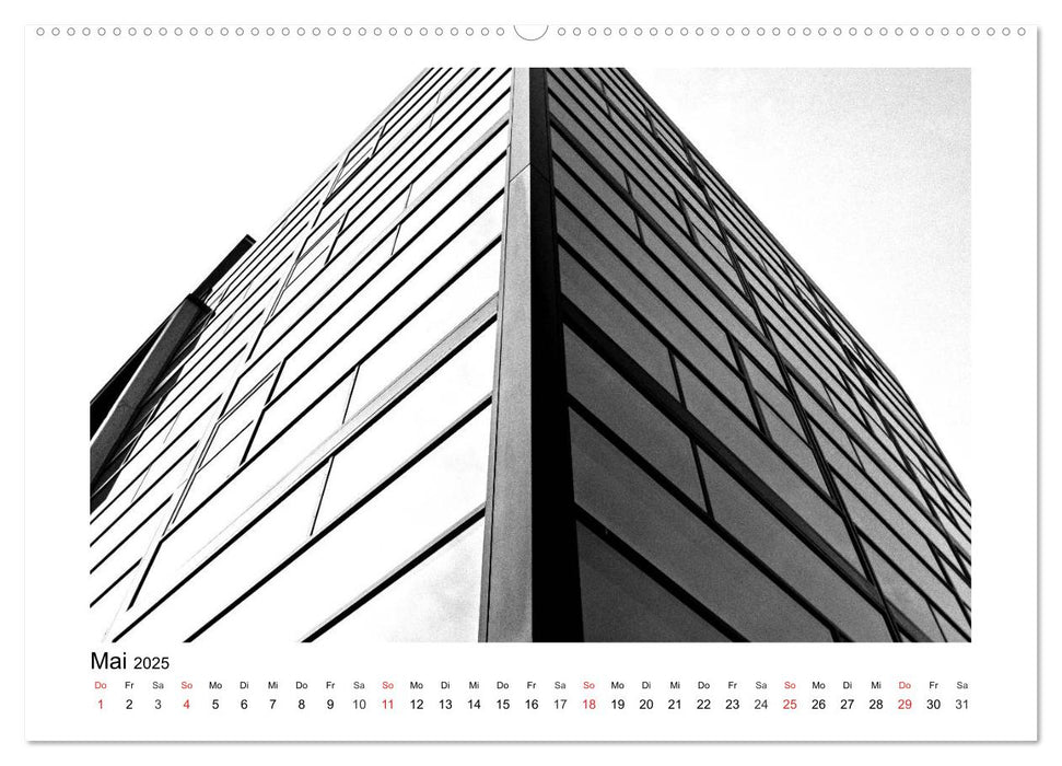 Bochum Black and White (CALVENDO Premium Wandkalender 2025)