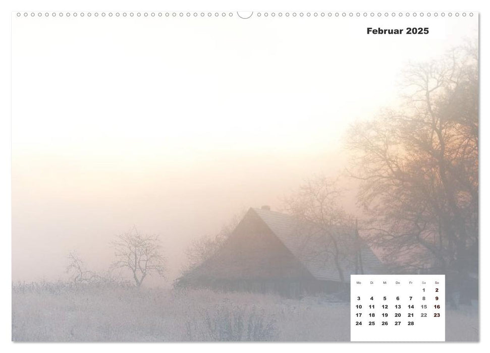 Naturmotive - Bastelkalender (CALVENDO Premium Wandkalender 2025)