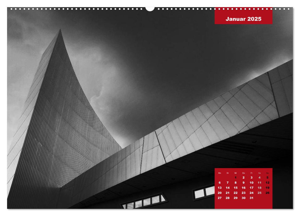 Modern Art. Architektur-Impressionen (CALVENDO Premium Wandkalender 2025)