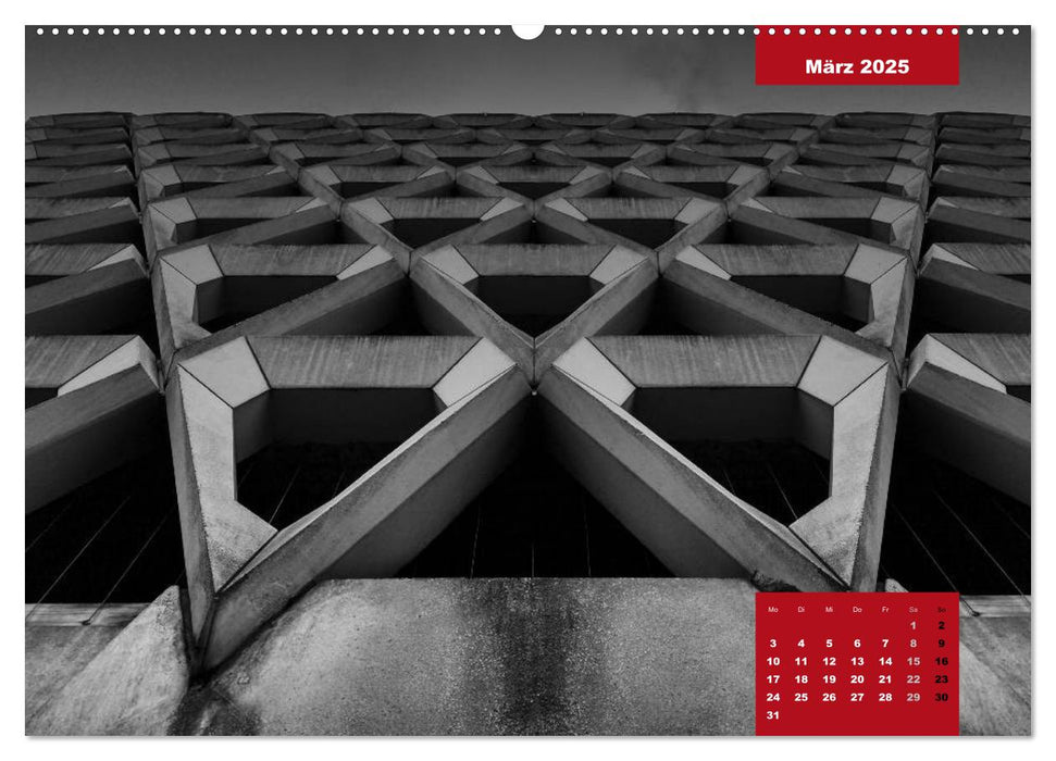 Modern Art. Architektur-Impressionen (CALVENDO Premium Wandkalender 2025)