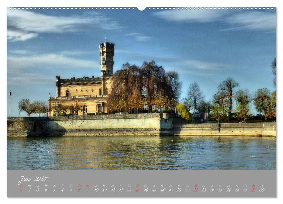 Farbrausch Bodensee (CALVENDO Wandkalender 2025)