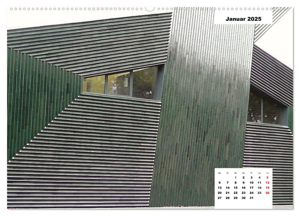 Moderne Architektur. Impressionen (CALVENDO Premium Wandkalender 2025)