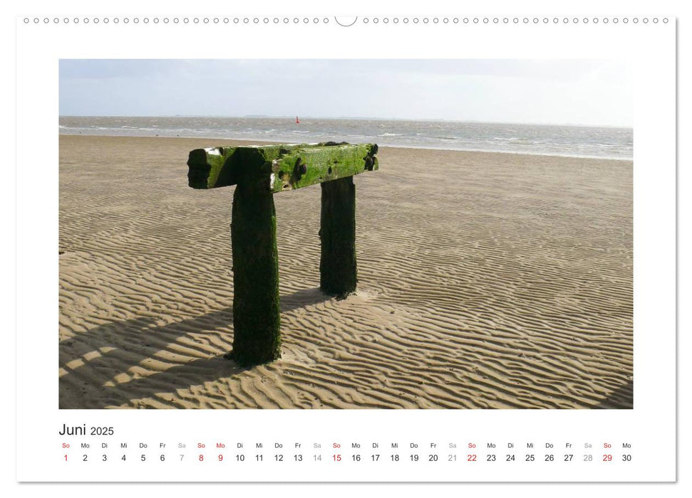 Wangerooge. Der Charme des Ostanlegers (CALVENDO Premium Wandkalender 2025)