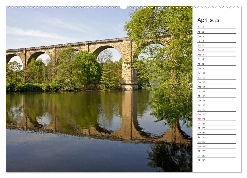 Auf der Route der Industriekultur (CALVENDO Premium Wandkalender 2025)