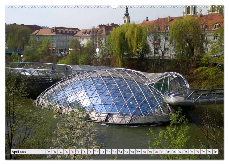 Geliebtes Graz. Schmuckstück und Herzensstadt (CALVENDO Premium Wandkalender 2025)