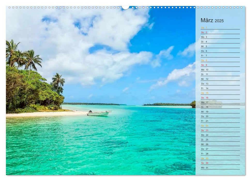 Strände wie ein Traum (CALVENDO Premium Wandkalender 2025)