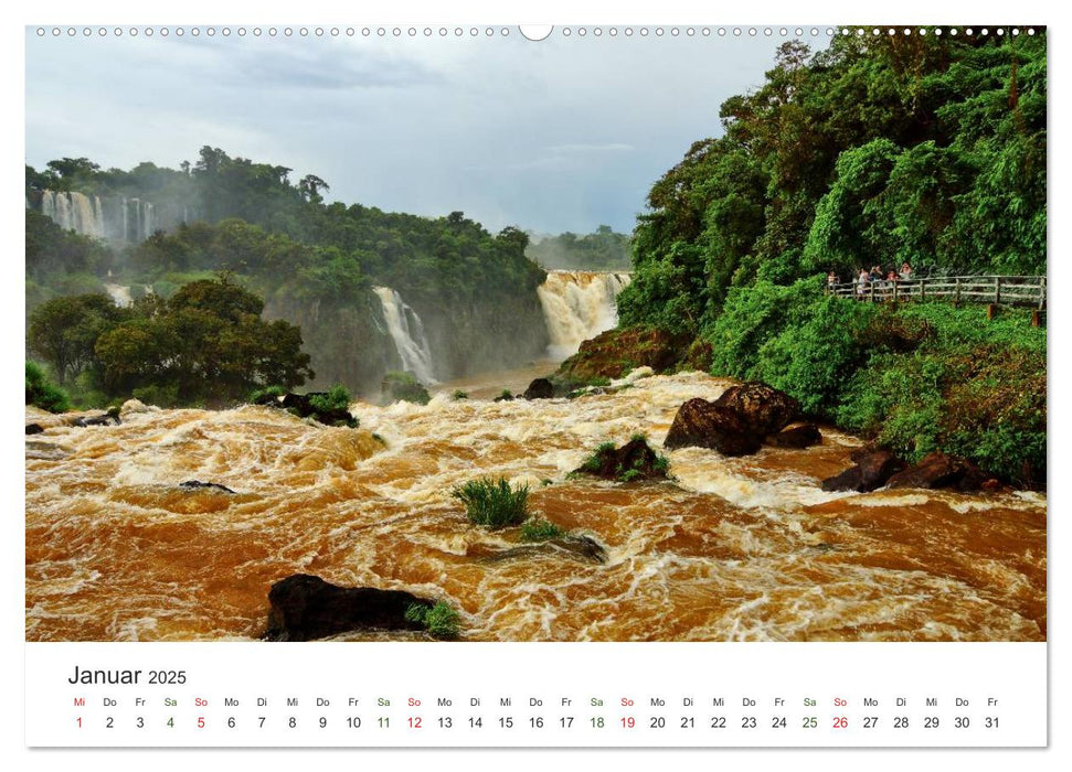 Nationalpark Iguaçu Brasilien (CALVENDO Premium Wandkalender 2025)